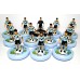 Subbuteo Andrew Table Soccer Argentina 2022 World Cup Team on WSB Professional bases
